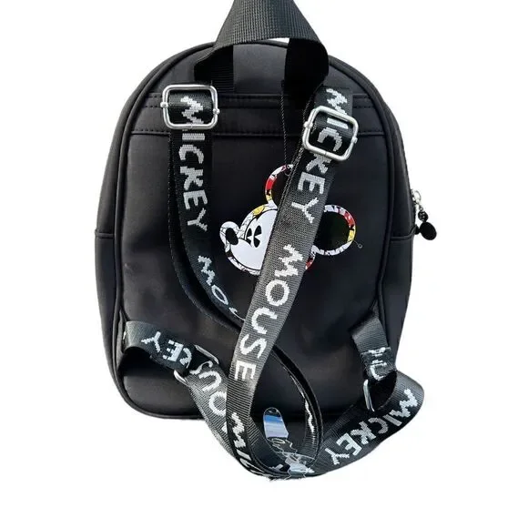 Disney Mickey Mouse Black Mini Backpack & Fanny Pack Set